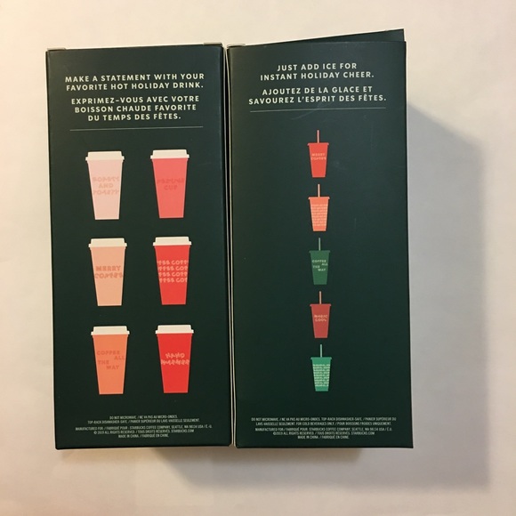 Starbucks 2019 Christmas Hot Cold colorchangingcup - Picture 2 of 3